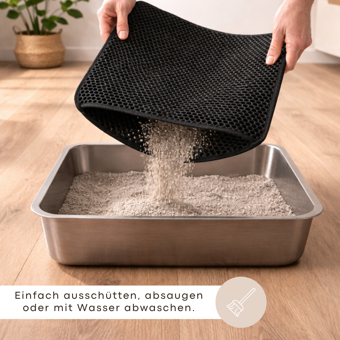 Cleanello - Doppellagige Katzenstreumatte