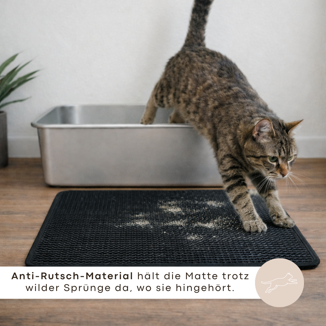 Cleanello - Doppellagige Katzenstreumatte