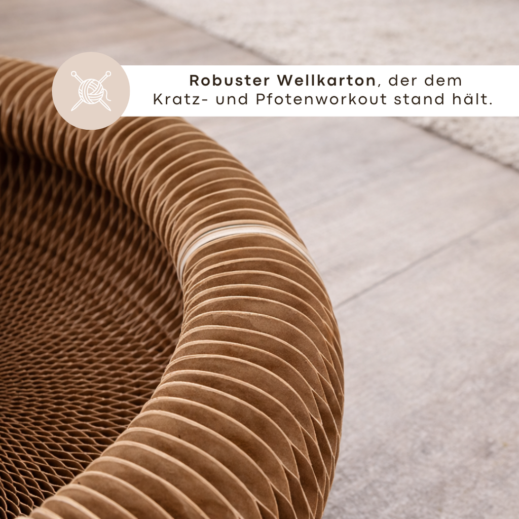 Wirbelino - Kratzkreisel mit Kugelbahn