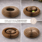 Wirbelino - Kratzkreisel mit Kugelbahn